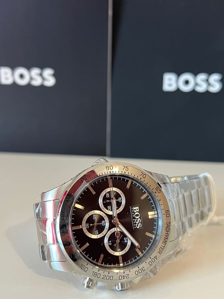 Hugo Boss Ikon Stainless Steel Chronograph Mens watch 1512965